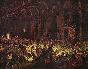 Eugene Delacroix Ermordung des Bischofs von Luttich Sweden oil painting artist